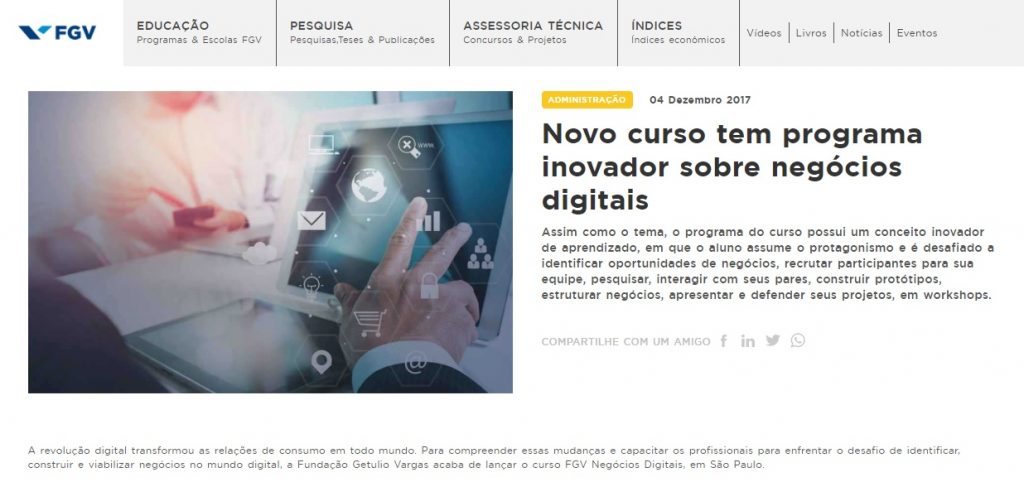 Quais os desafios do Empreendedorismo? FGV Negócios - Meu Contador Online