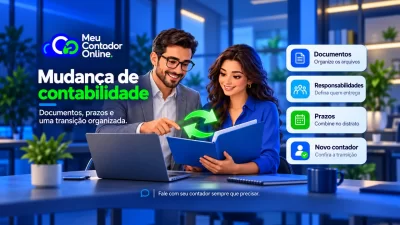 Mudança de contabilidade: documentos, prazos e transferência - Meu Contador Online
