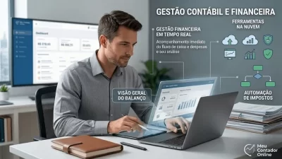 Como é feita a gestão contábil e financeira por um contador online? - Meu Contador Online