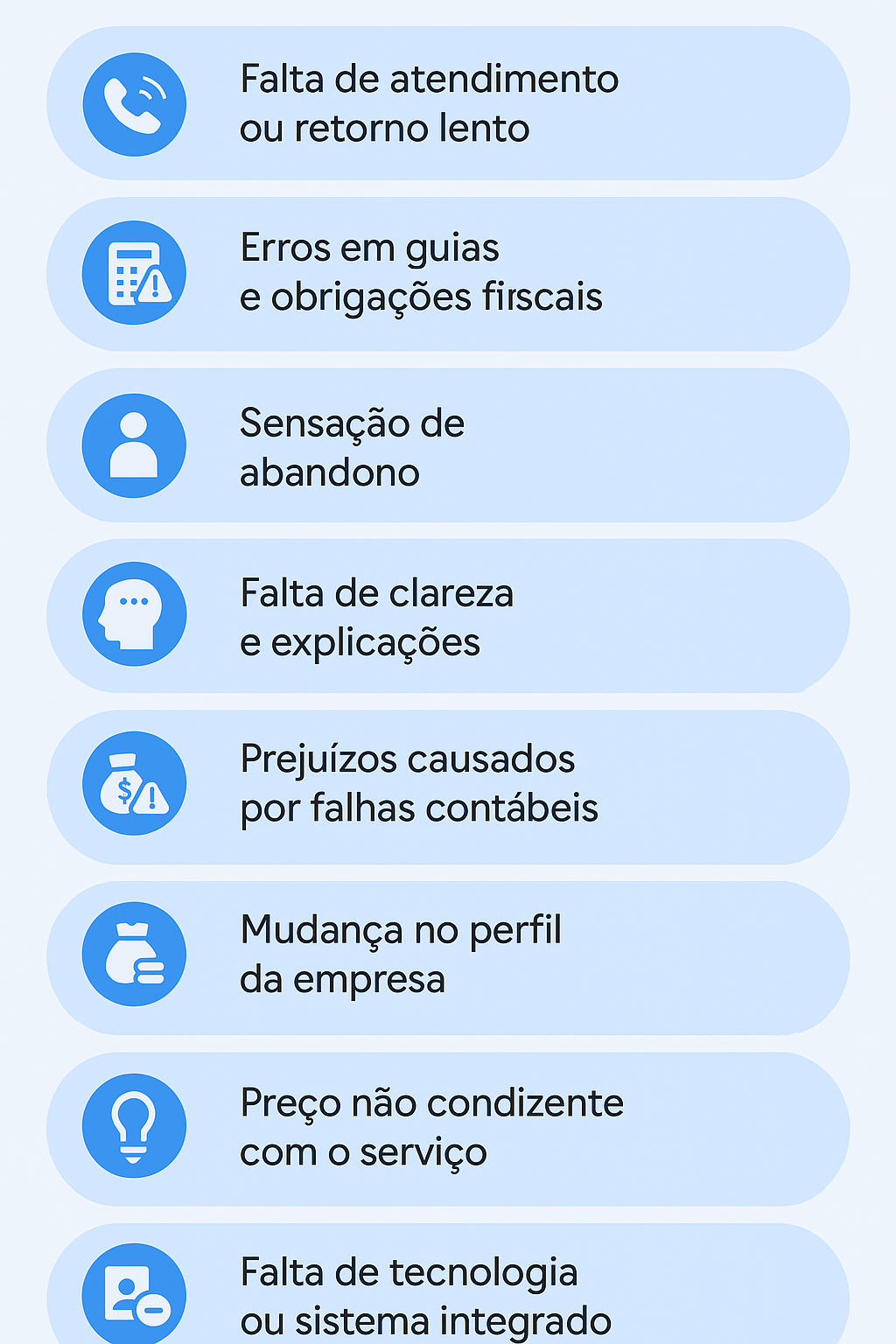 10 Sinais de que Está na Hora de Trocar de Contador. - Meu Contador Online