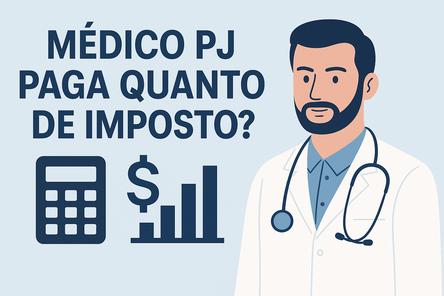 Médico PJ Paga Quanto de Imposto? Entre 13,33% e 16,33%. - Meu Contador Online