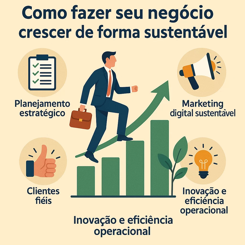 Como fazer meu negócio crescer de forma sustentável? - Meu Contador Online