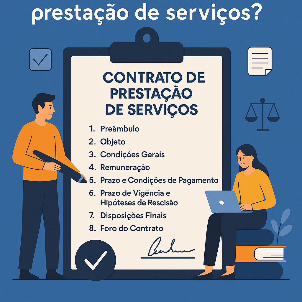 Como elaborar um contrato de prestação de serviços? Guia completo para empreendedores. - Meu Contador Online