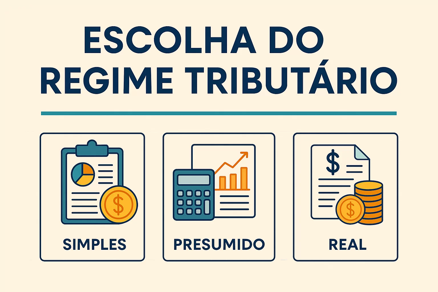 Escolha do Regime Tributário: Simples, Presumido ou Real? - Meu Contador Online