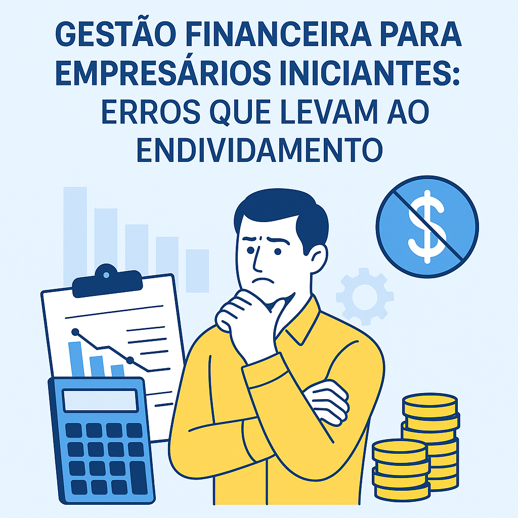 Gestão financeira para empresários iniciantes: erros que levam ao endividamento - Meu Contador Online