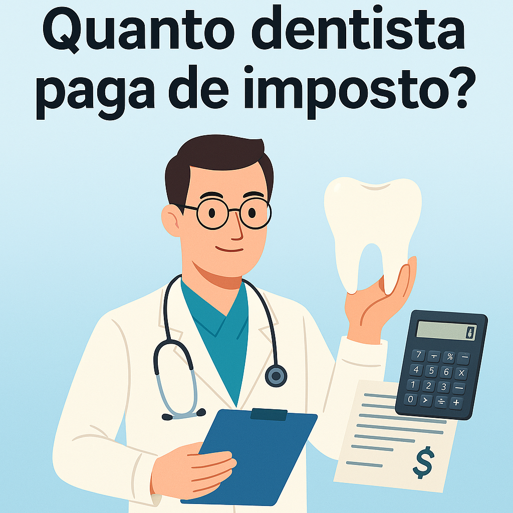 Quanto dentista paga de imposto? De 13,33% a 16,33%. - Meu Contador Online