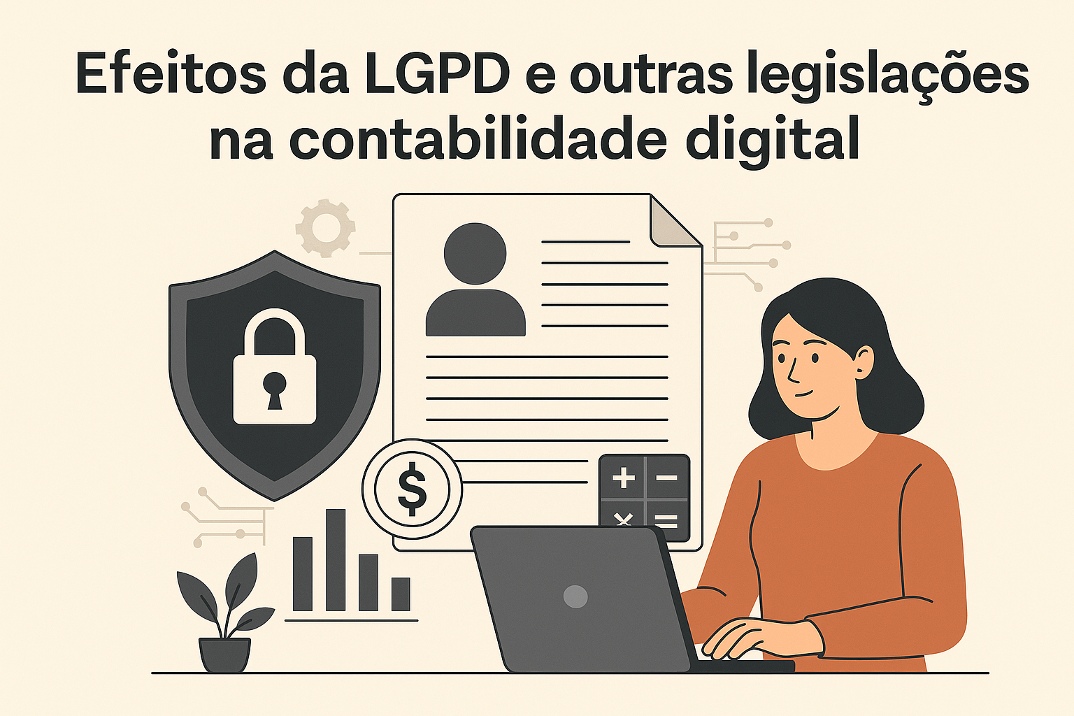 Efeitos da LGPD e outras legislações na contabilidade digital: como adaptar processos contábeis à nova era tecnológica - Meu Contador Online