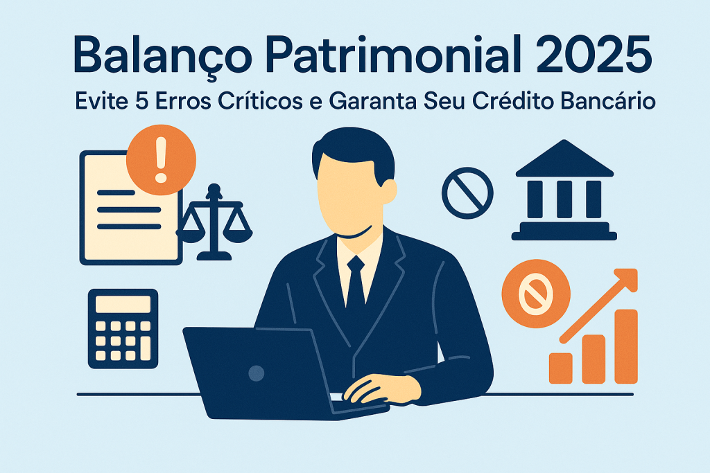 Balanço Patrimonial 2025: Evite 5 Erros Críticos e Garanta Seu Crédito Bancário - Meu Contador Online