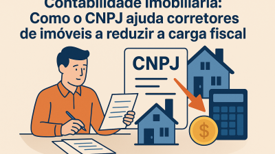 Contabilidade Imobiliária: Como o CNPJ Ajuda Corretores de Imóveis a Reduzir a Carga Fiscal - Meu Contador Online