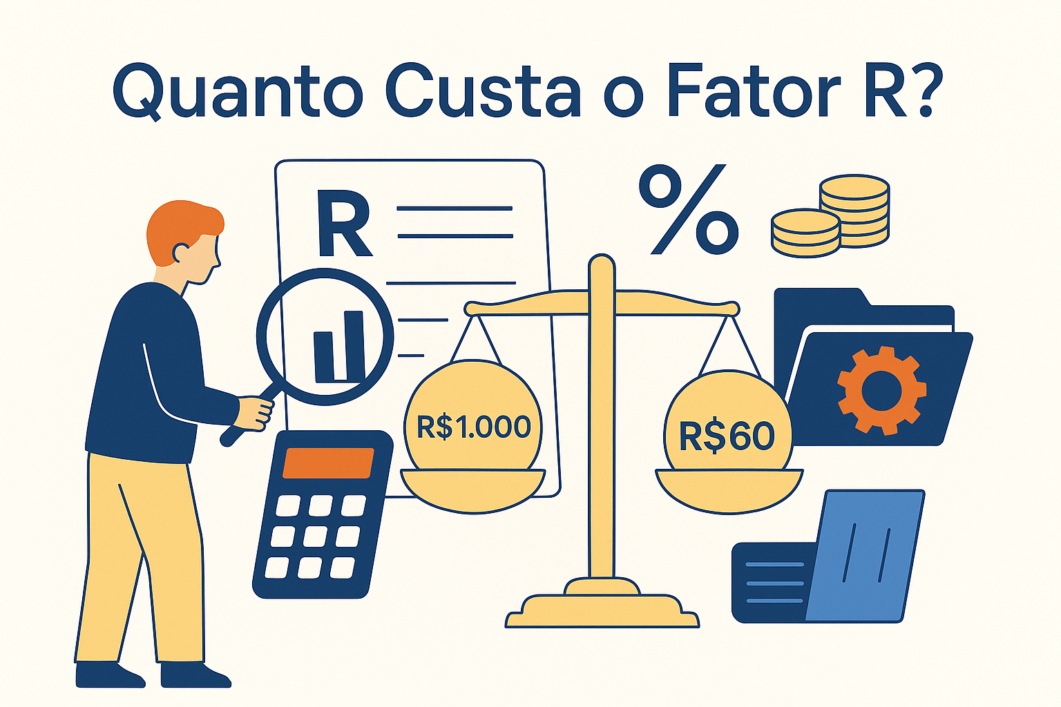 Quanto Custa o Fator R? A Estratégia de PJ que Reduz Imposto de R$ 1.000 para R$ 60 - Meu Contador Online