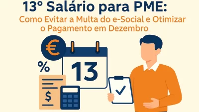 Cálculo 13º Salário para PME: Como Evitar a Multa do e-Social e Otimizar o Pagamento em Dezembro — Guia Passo a Passo para Contabilidade Online e Gestão para PME - Meu Contador Online