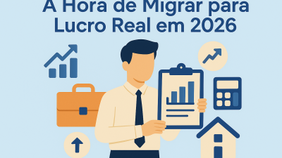 A Hora de Migrar para Lucro Real em 2026: Por Que Essa Decisão Pode Ser Crucial Para Seu Negócio em Crescimento - Meu Contador Online