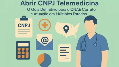Abrir CNPJ Telemedicina: O Guia Definitivo para o CNAE Correto e Atuação em Múltiplos Estados - Meu Contador Online