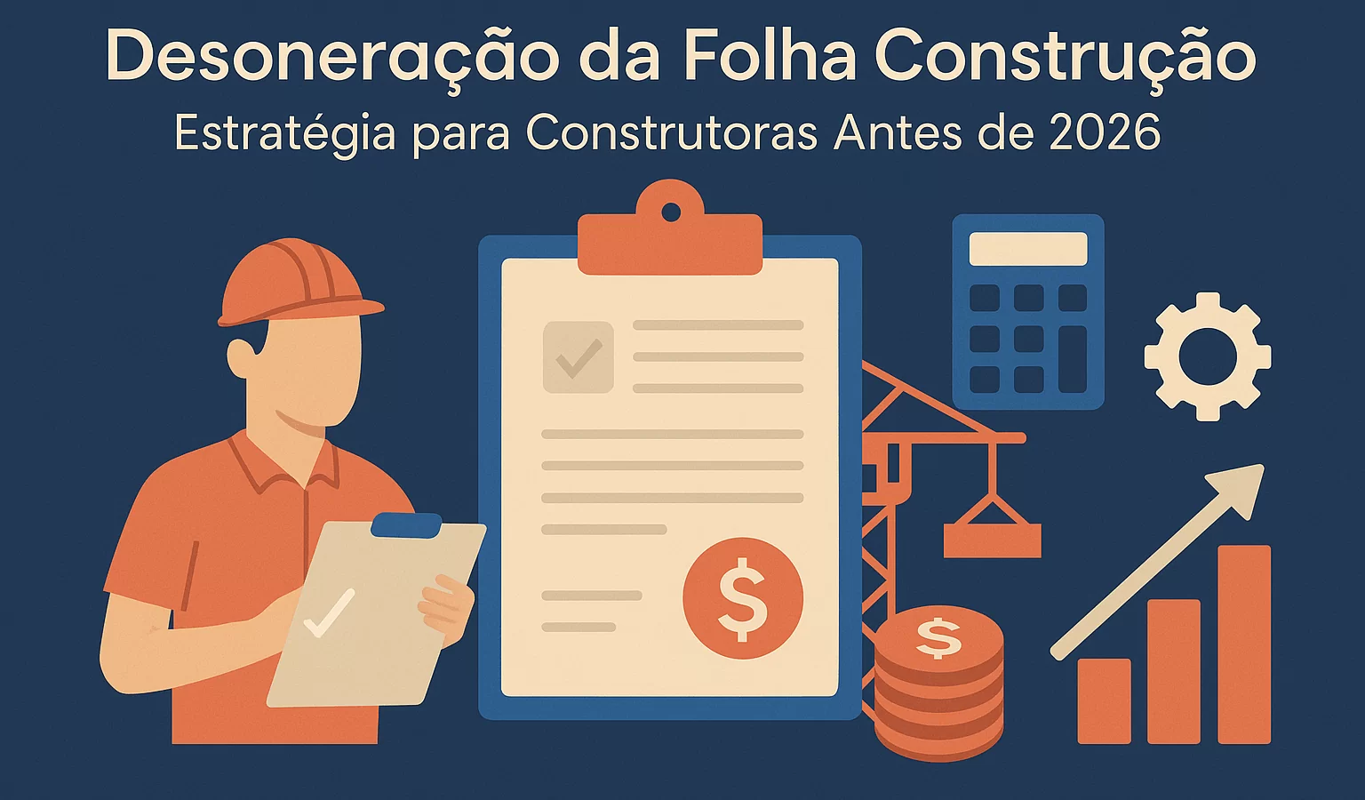 Desoneração da Folha Construção: A Estratégia Legal que Sua Construtora Precisa Dominar Antes de 2026 - Meu Contador Online