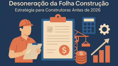 Desoneração da Folha Construção: A Estratégia Legal que Sua Construtora Precisa Dominar Antes de 2026 - Meu Contador Online
