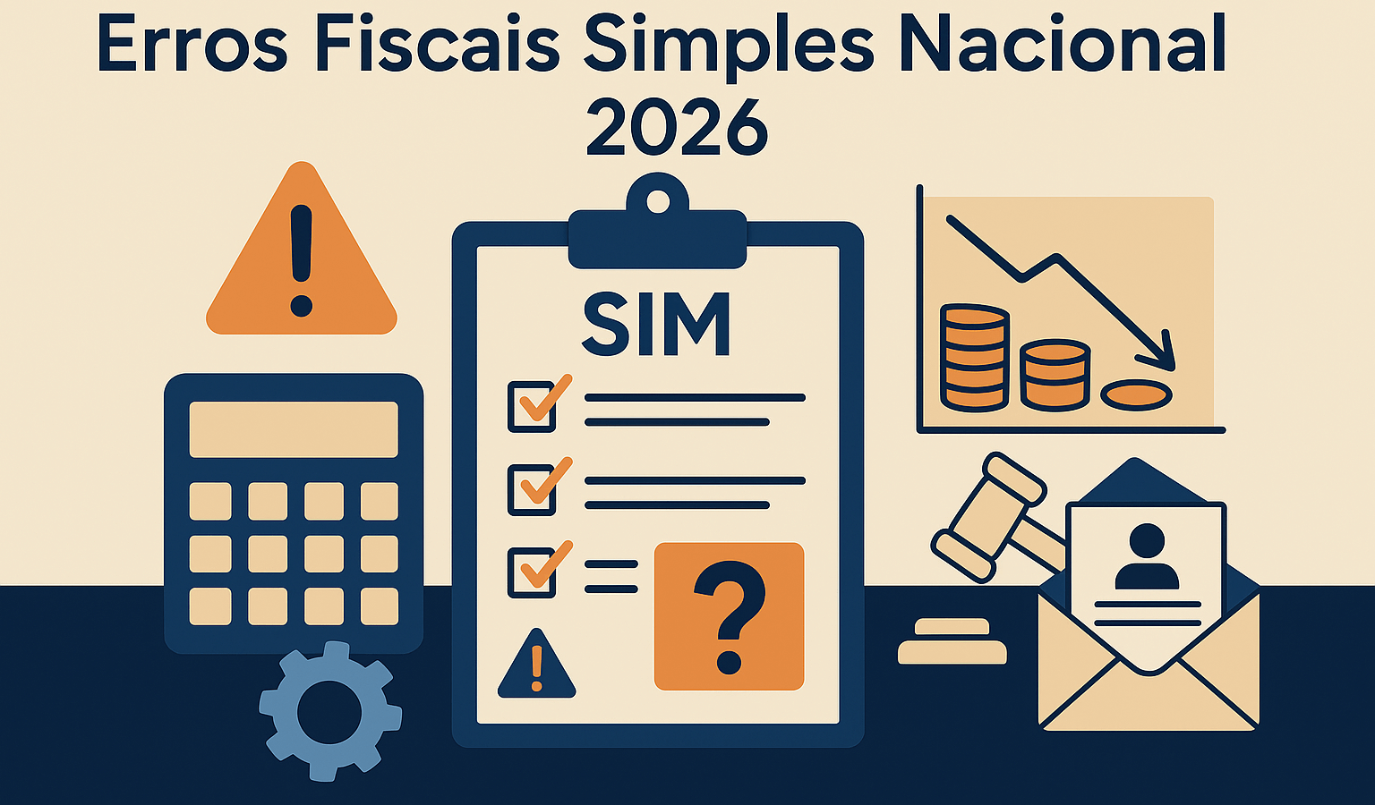 Erros Fiscais Simples Nacional 2026: Planejamento Sem Surpresas - Meu Contador Online