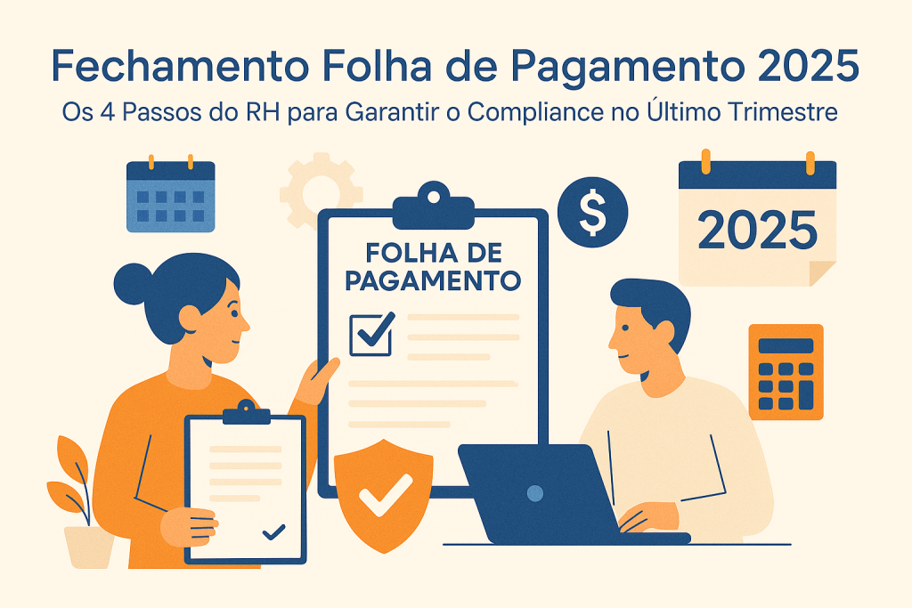 Fechamento Folha de Pagamento 2025: Os 4 Passos do RH para Garantir o Compliance no Último Trimestre - Meu Contador Online