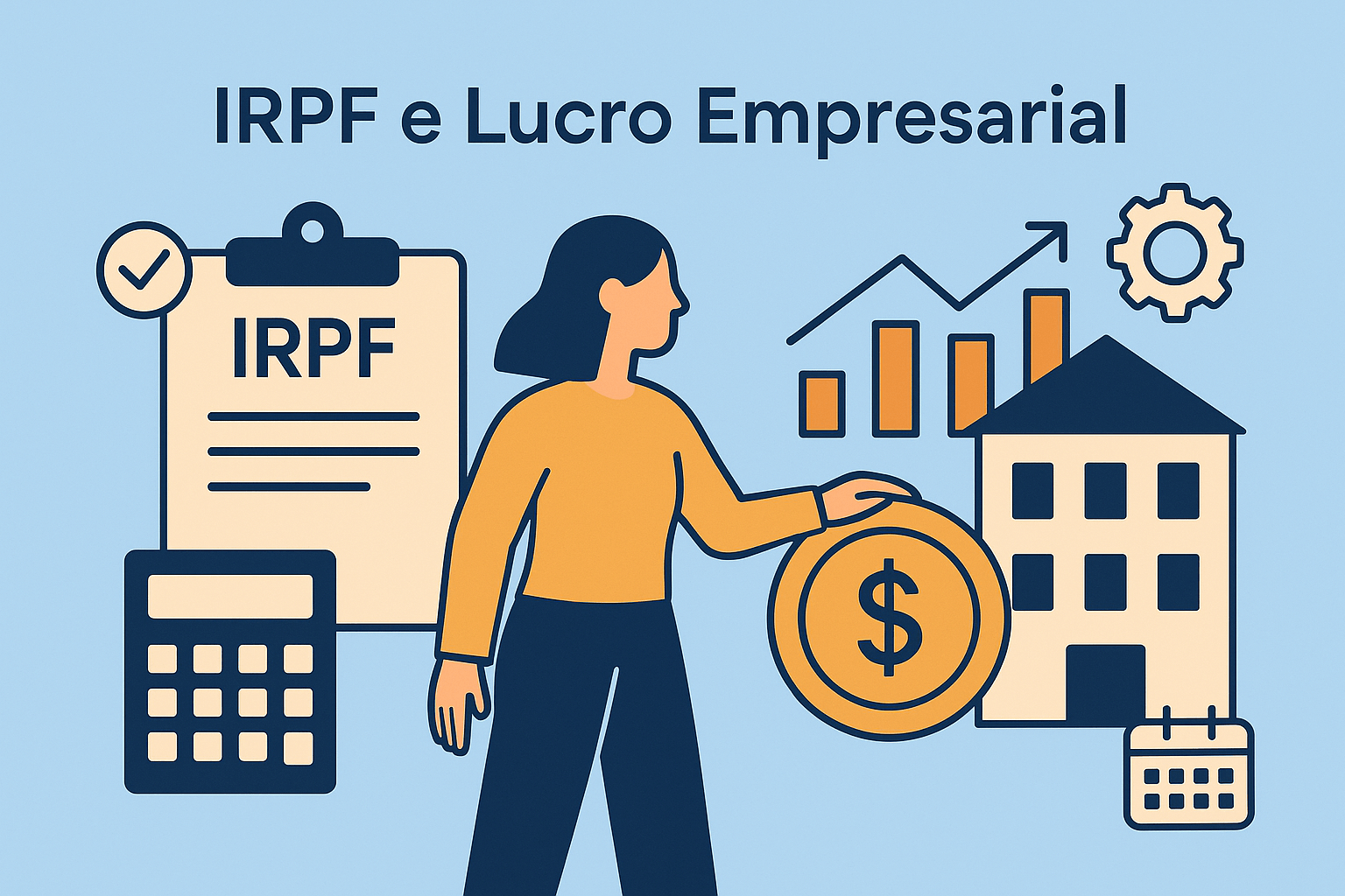 IRPF Empresarial: Como o Lucro da Sua Empresa Afeta Sua PF em 2026 - Meu Contador Online