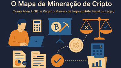 O Mapa da Mineração de Cripto: Como Abrir CNPJ e Pagar o Mínimo de Imposto (Ato Ilegal vs. Legal) - Meu Contador Online