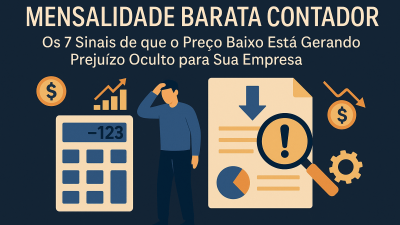 Mensalidade Barata Contador: Os 7 Sinais de que o Preço Baixo Está Gerando Prejuízo Oculto para Sua Empresa - Meu Contador Online