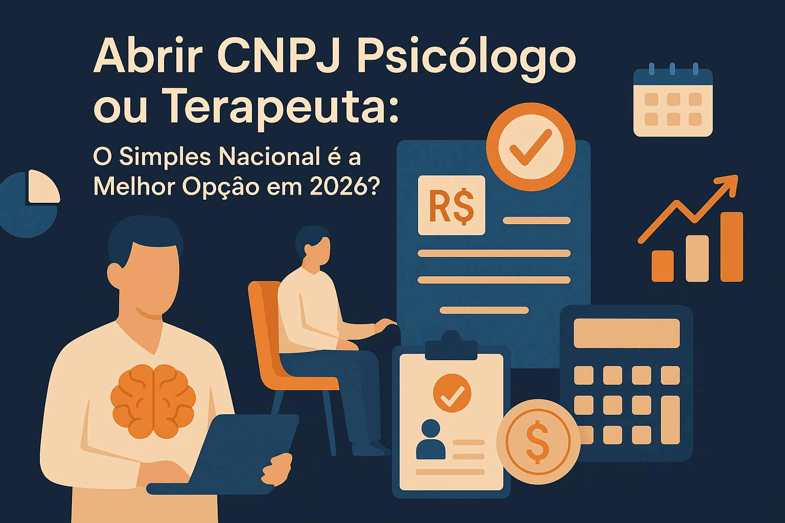 Abrir CNPJ Psicólogo ou Terapeuta: O Simples Nacional é a Melhor Opção em 2026? - Meu Contador Online