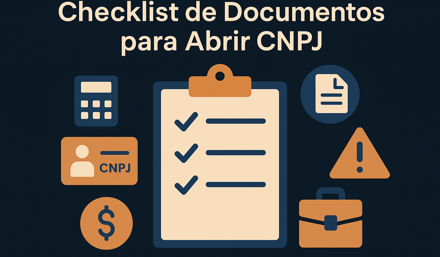 Checklist de Documentos para Abrir CNPJ: Evite 5 Pendências e Acelere Sua Formalização - Meu Contador Online