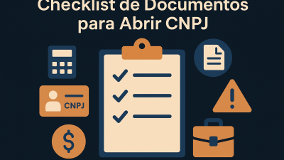 Checklist de Documentos para Abrir CNPJ: Evite 5 Pendências e Acelere Sua Formalização - Meu Contador Online