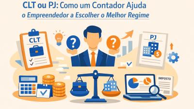 CLT ou PJ: Como um Contador Ajuda o Empreendedor a Escolher o Melhor Regime - Meu Contador Online