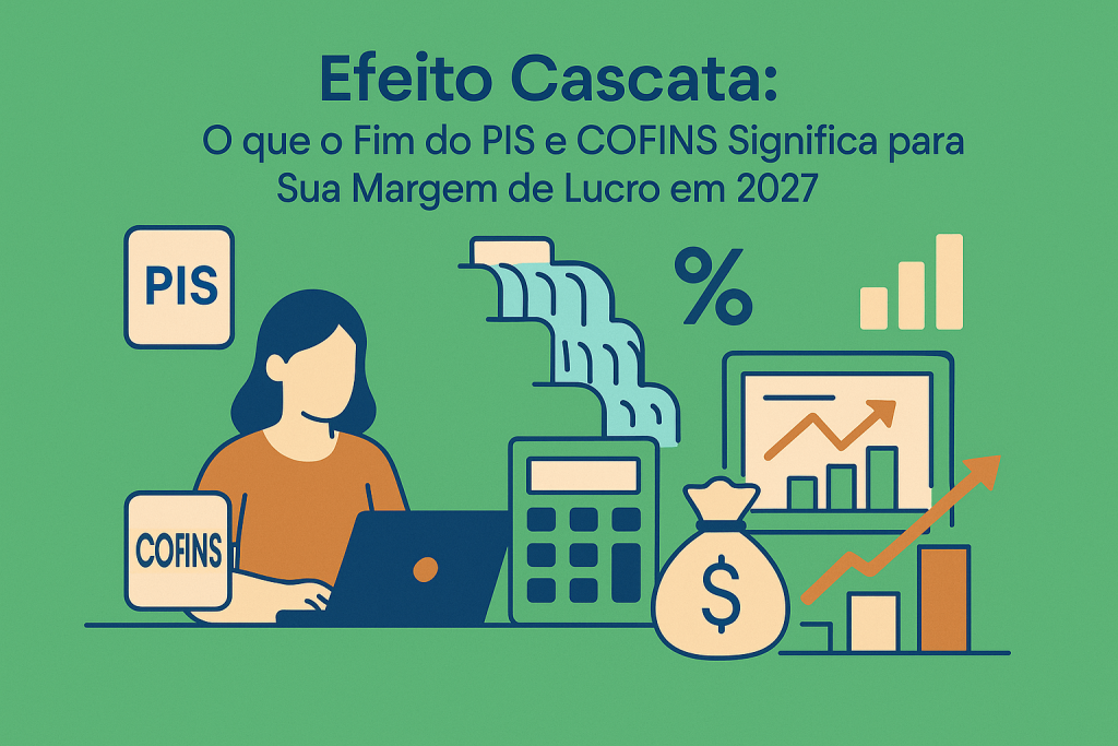 Efeito Cascata: O que o Fim do PIS e COFINS Significa para Sua Margem de Lucro em 2027 - Meu Contador Online