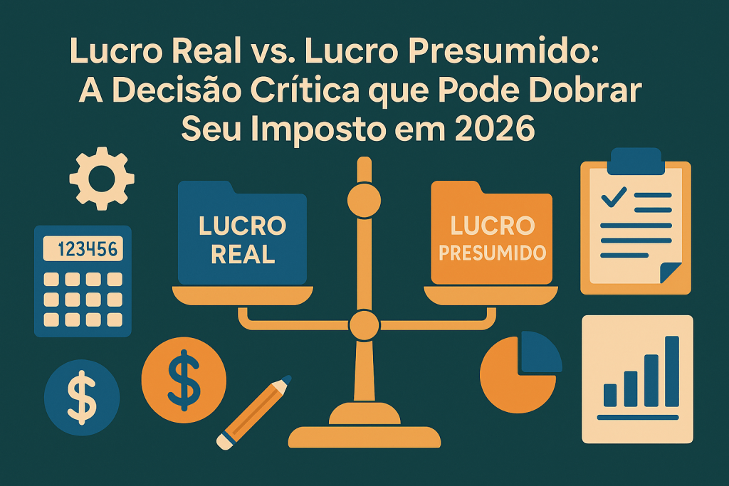 Lucro Real vs. Lucro Presumido: A Decisão Crítica que Pode Dobrar Seu Imposto em 2026 - Meu Contador Online