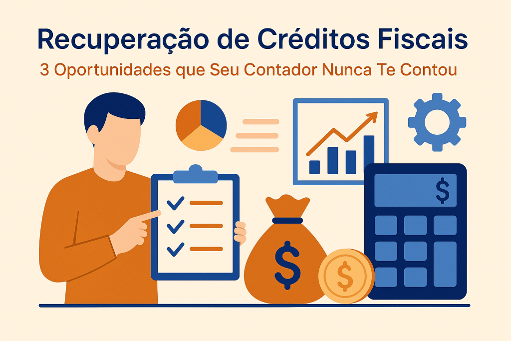 Recuperação de Créditos Fiscais: 3 Oportunidades que Seu Contador Nunca Te Contou - Meu Contador Online
