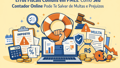 Erros Fiscais Comuns em PMEs: Como Seu Contador Online Pode Te Salvar de Multas e Prejuízos - Meu Contador Online