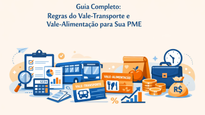 Guia Completo: Regras do Vale-Transporte e Vale-Alimentação para Sua PME - Meu Contador Online
