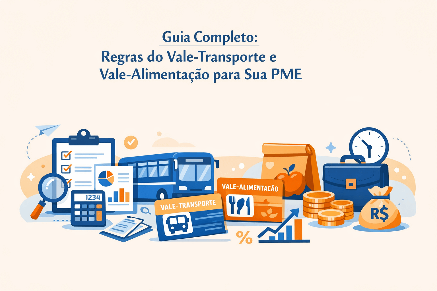 Guia Completo: Regras do Vale-Transporte e Vale-Alimentação para Sua PME - Meu Contador Online