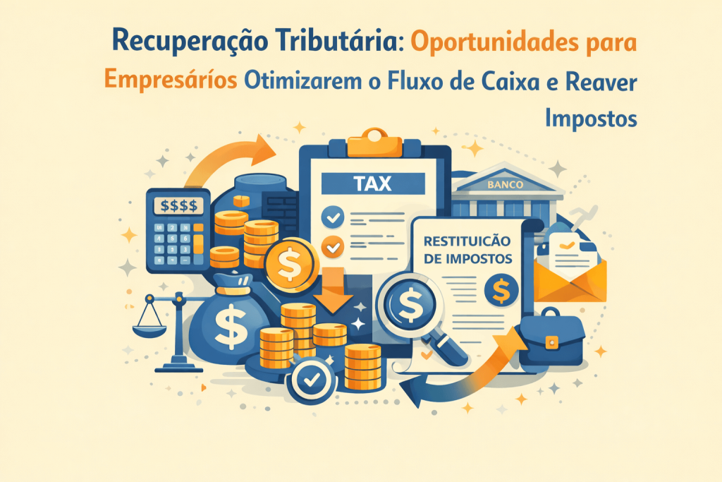Recuperação Tributária: Oportunidades para Empresários Otimizarem o Fluxo de Caixa e Reaver Impostos - Meu Contador Online