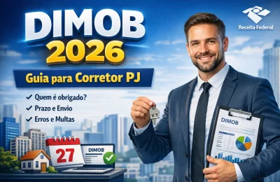 DIMOB 2026 para corretor PJ: guia completo (prazo, obrigatoriedade e envio sem dor de cabeça) - Meu Contador Online