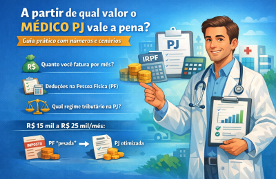 A partir de qual valor o médico PJ vale a pena? (guia prático com números e cenários) - Meu Contador Online