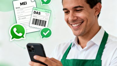 MEI no WhatsApp: Como Emitir Notas Fiscais e Pagar o DAS Sem Complicação em 2026 - Meu Contador Online