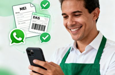 MEI no WhatsApp: Como Emitir Notas Fiscais e Pagar o DAS Sem Complicação em 2026 - Meu Contador Online