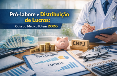 Pró-labore e distribuição de lucros: guia do médico PJ em 2026 - Meu Contador Online