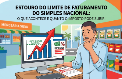 Estouro do limite de faturamento do Simples Nacional: o que acontece e quanto o imposto pode subir. - Meu Contador Online