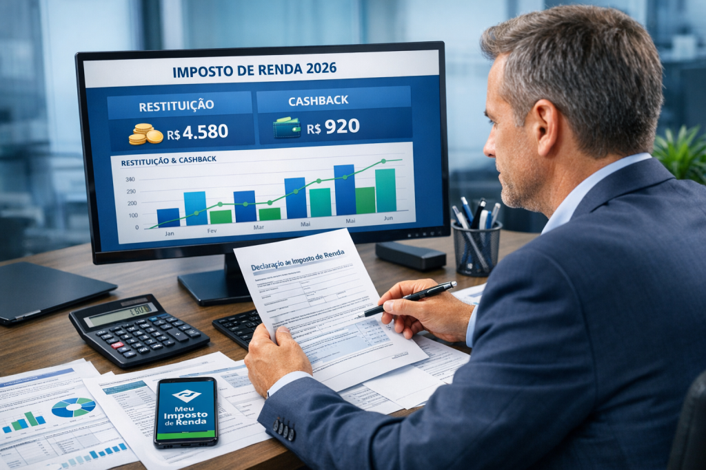 IR 2026: Quem Declara, Prazos e Novidades do Cashback (Receita Federal) - Meu Contador Online