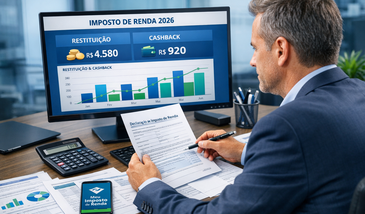 IR 2026: Quem Declara, Prazos e Novidades do Cashback (Receita Federal) - Meu Contador Online