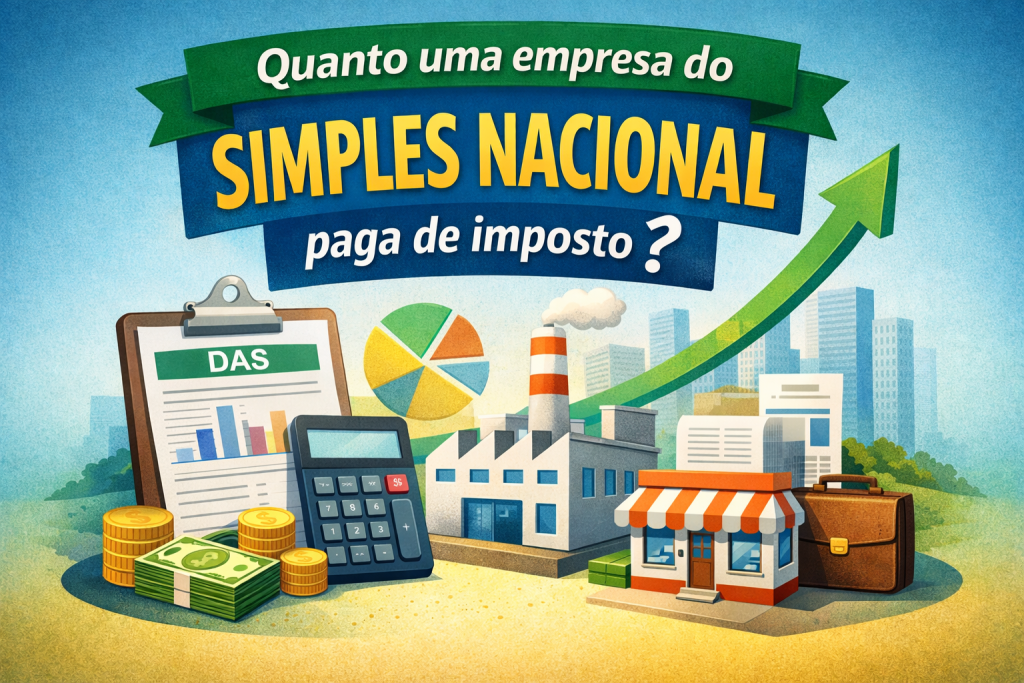 quanto uma empresa do simples nacional paga de imposto