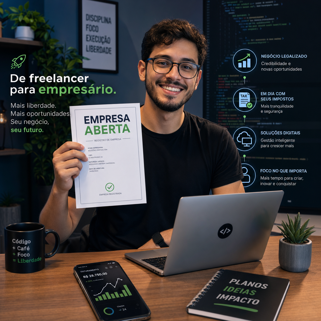 Abrir Empresa como Dev Freelancer: Quanto Custa e Como Fazer em Menos de 30 Dias - Meu Contador Online