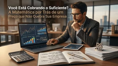 Você Está Cobrando o Suficiente? A Matemática por Trás de um Preço que Não Quebra Sua Empresa - Meu Contador Online