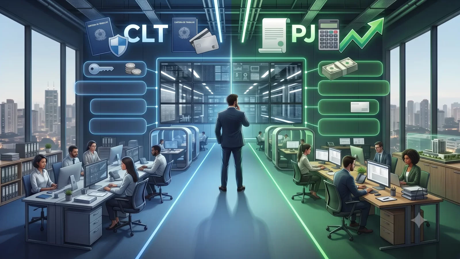 CLT ou PJ? Como decidir o melhor regime trabalhista em 2026 - Meu Contador Online