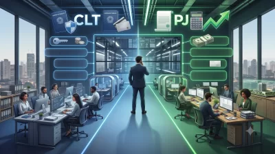 CLT ou PJ? Como decidir o melhor regime trabalhista em 2026 - Meu Contador Online