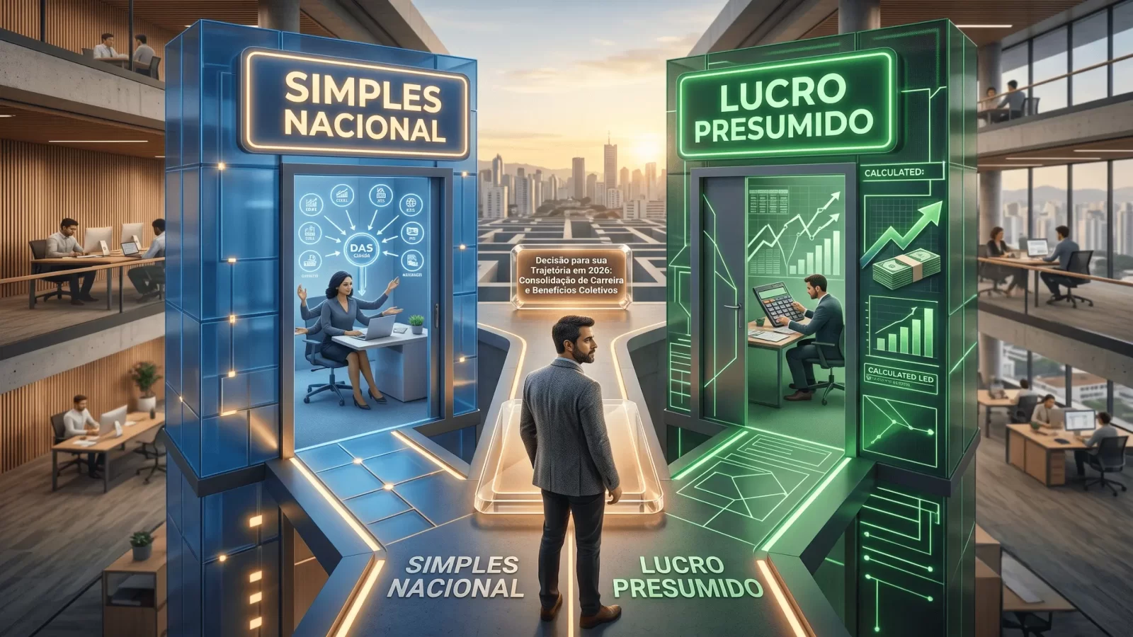 Simples Nacional ou Lucro Presumido: Qual Regime Escolher em 2026 - Meu Contador Online
