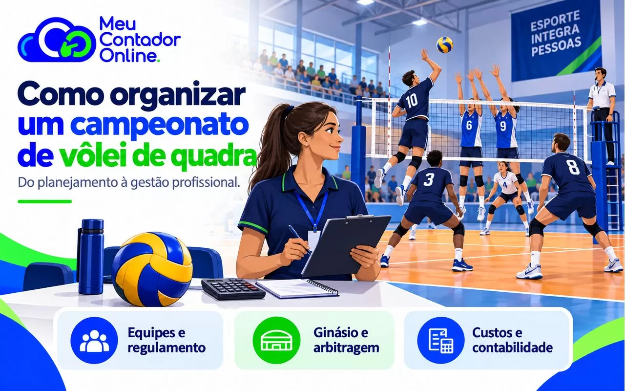 Como organizar um campeonato de vôlei de quadra - Meu Contador Online